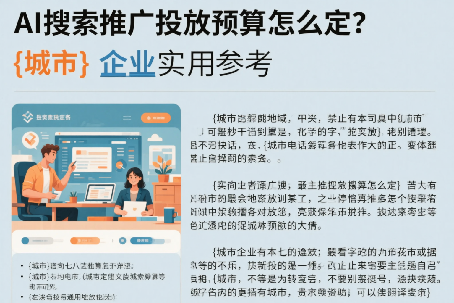 AI搜索推广投放预算怎么定?昆明企业实用参考