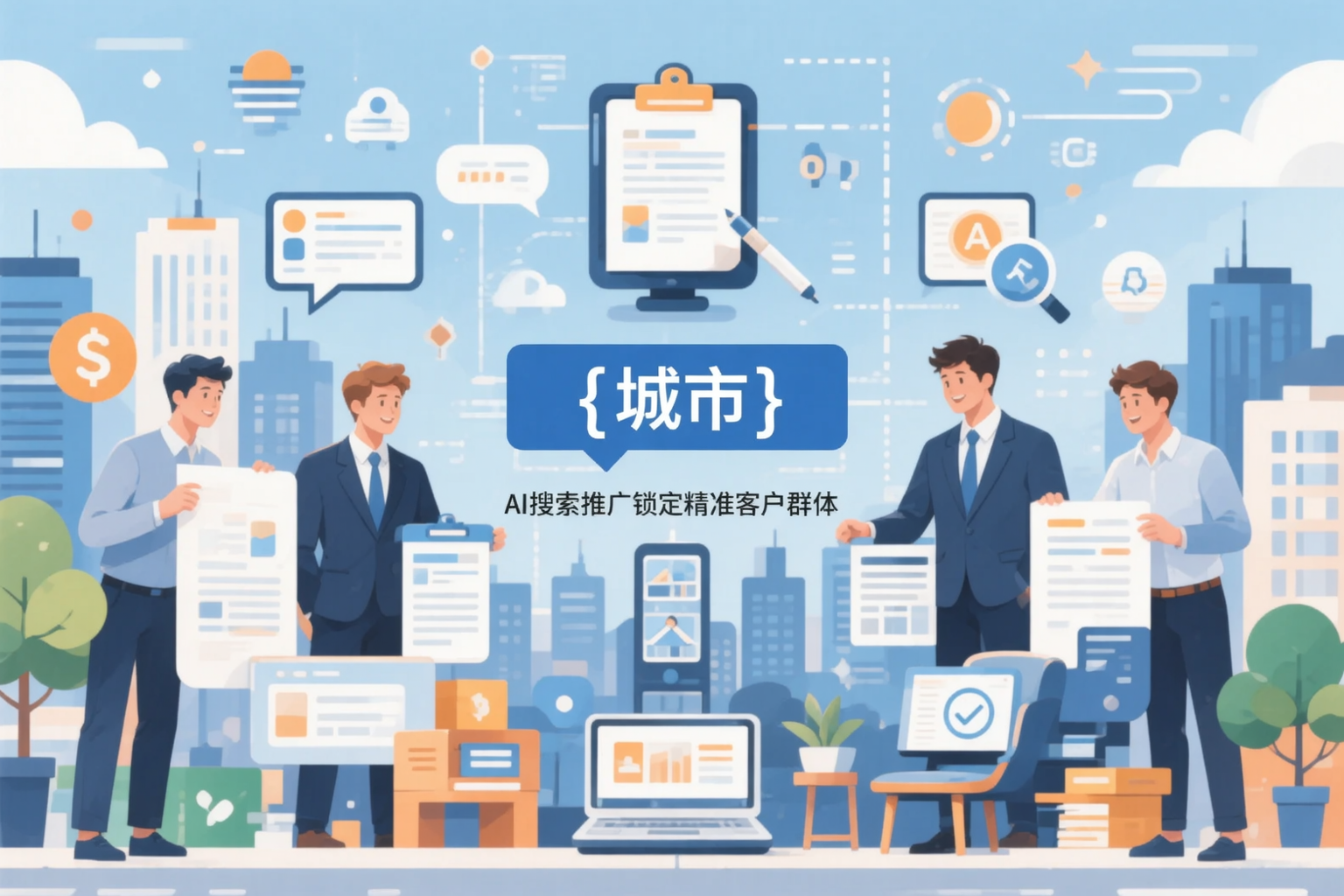 昆明公司如何用AI搜索推广锁定精准客户群体