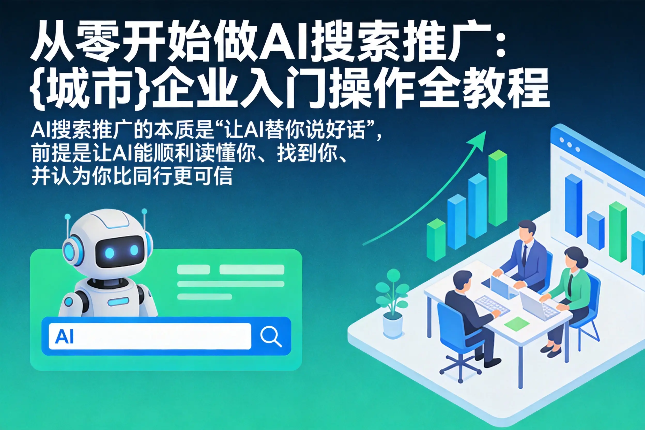 从零开始做AI搜索推广：昆明企业入门操作全教程