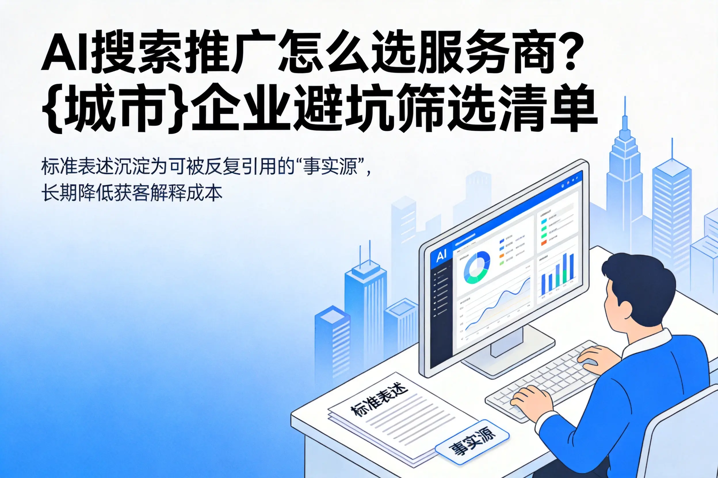 AI搜索推广怎么选服务商?昆明企业避坑筛选清单