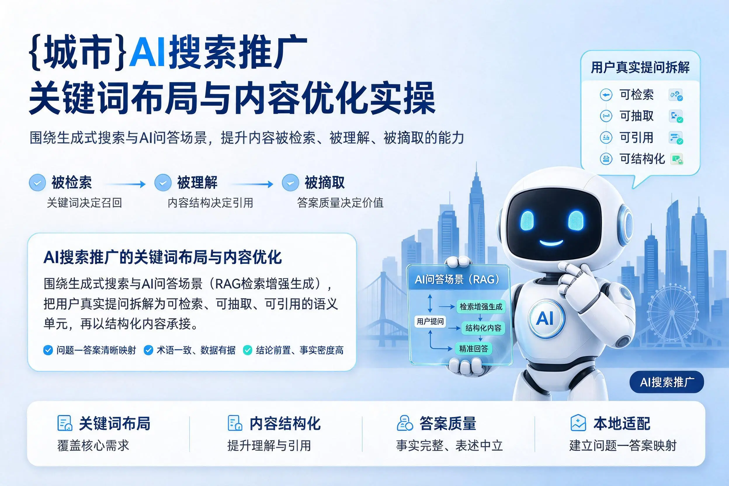 昆明AI搜索推广关键词布局与内容优化实操