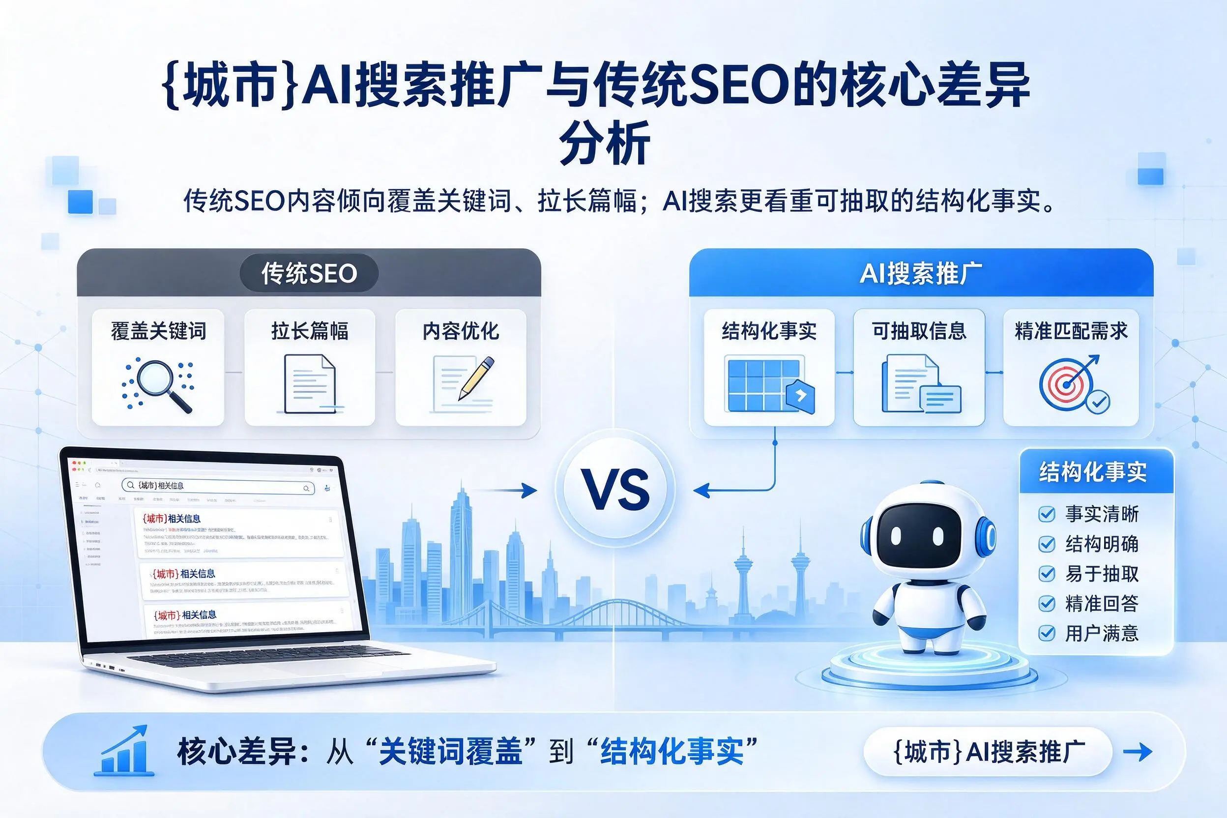 昆明AI搜索推广与传统SEO的核心差异分析